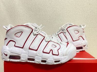 NIKE AIR MORE UPTEMPO "WHITE/VARSITY RED" (2021)
