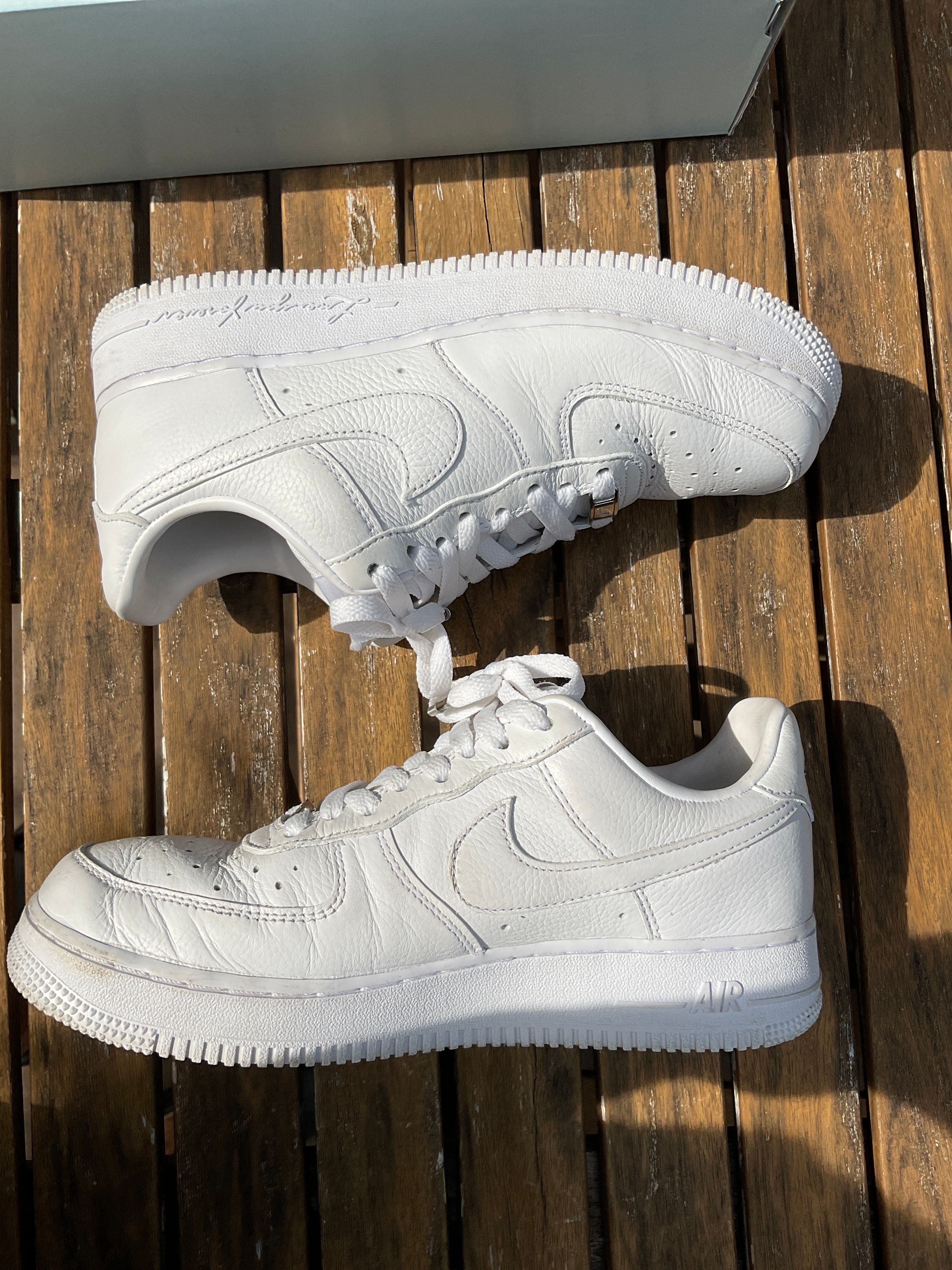 Drake NOCTA × Nike Air Force 1 Low "Love You Forver/White"