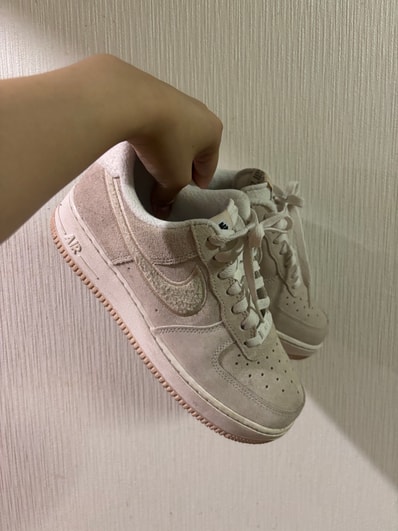 Nike Women's Air Force 1 Low '07 Fleece Swoosh "Phantom"