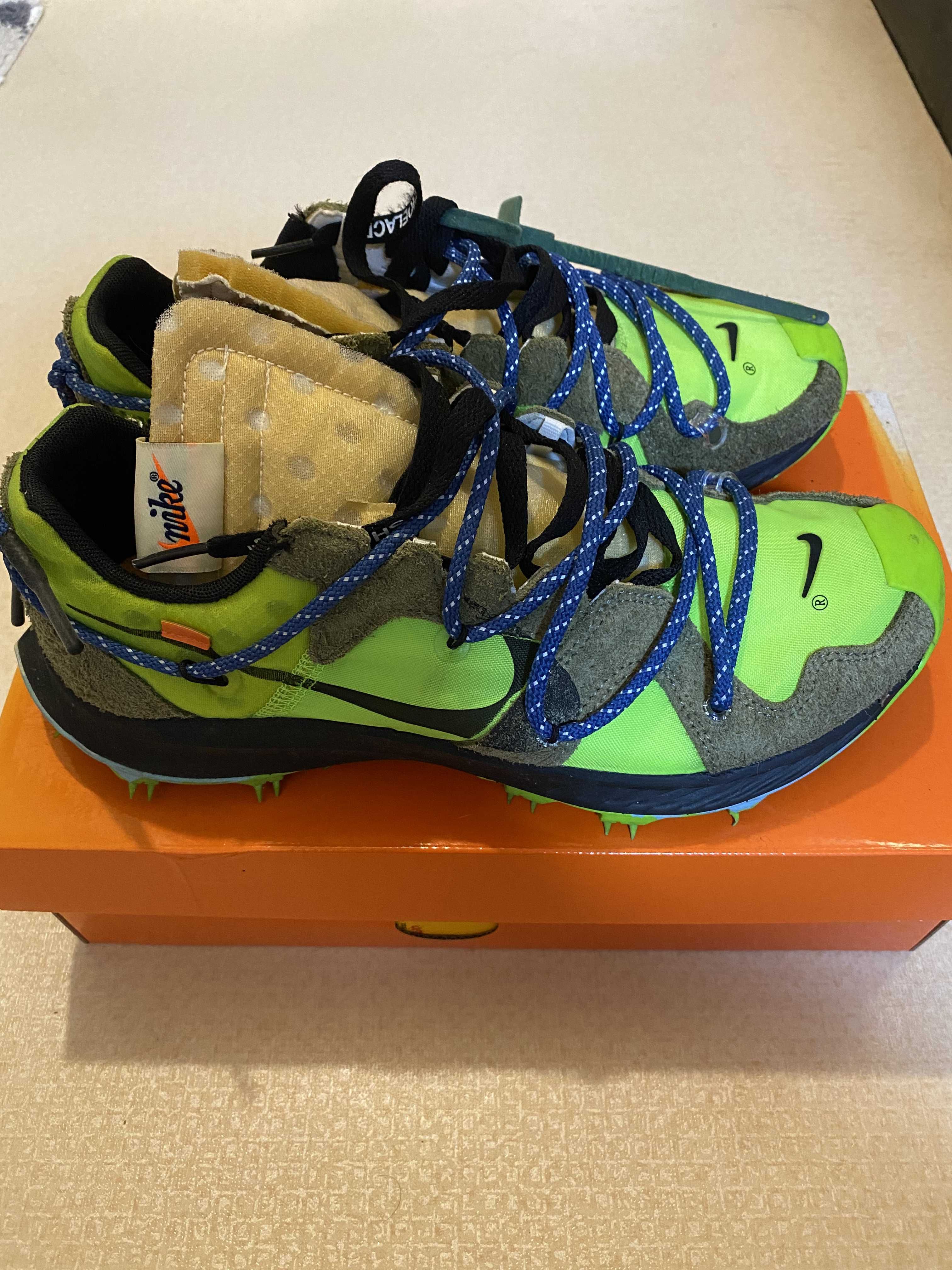Off-White × Nike Women's Air Zoom Terra Kiger 5 "Green"