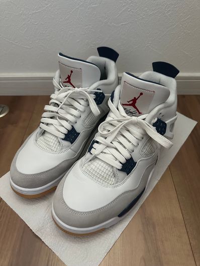 Nike SB Air Jordan 4 Retro SP "Summit White/Navy"