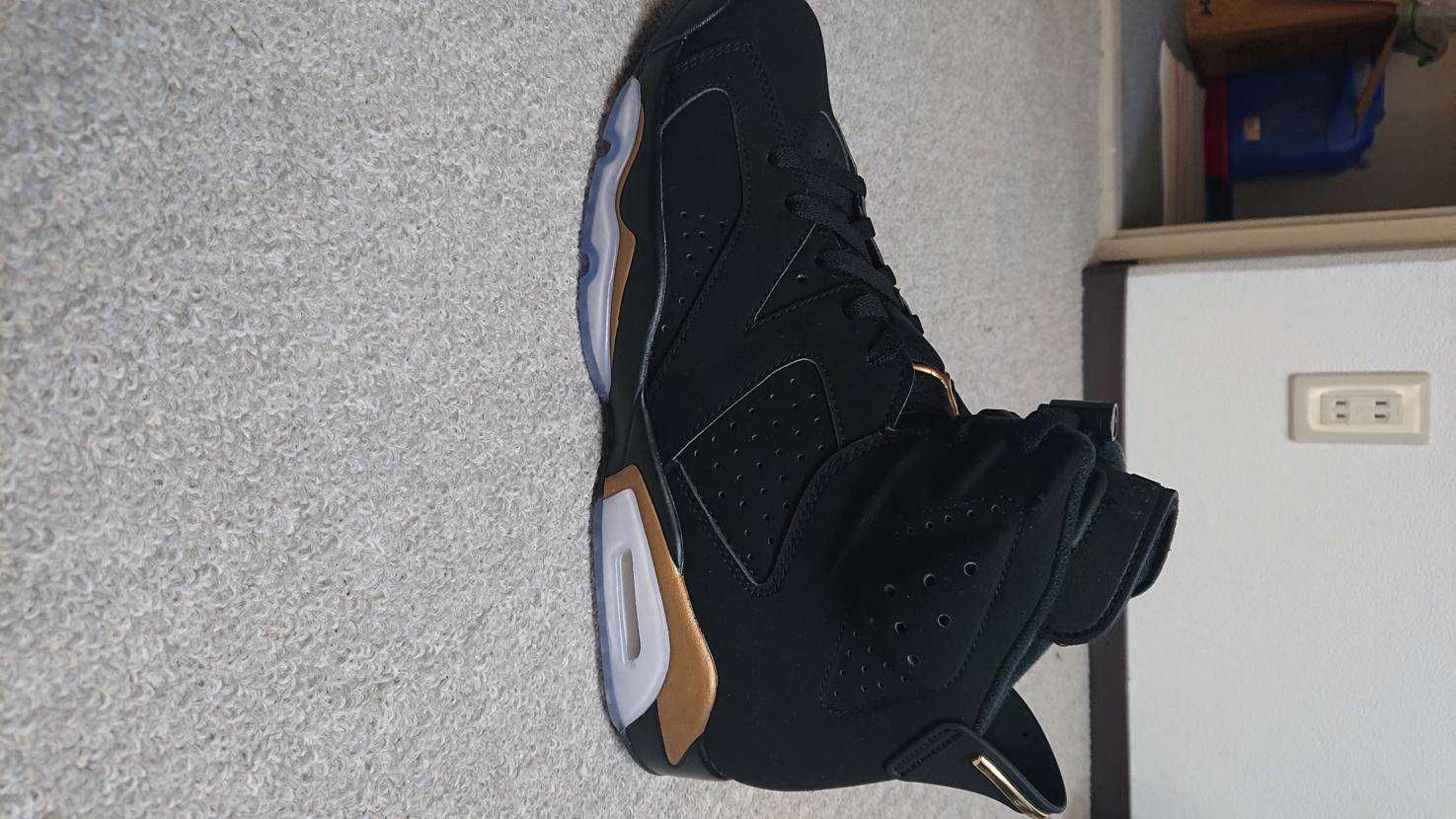 Nike Air Jordan 6 DMP "Black/Metallic Gold" (2020)