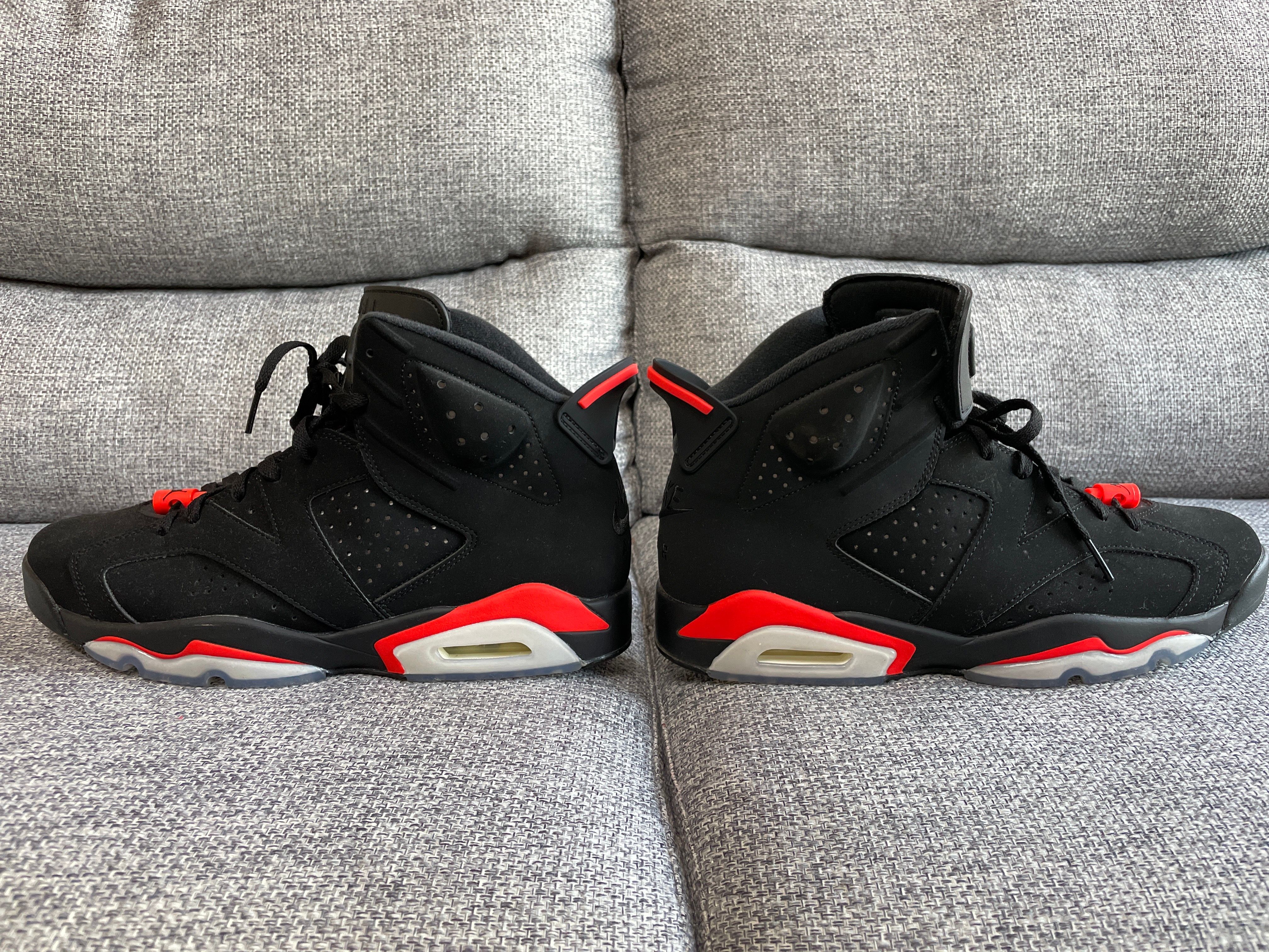 Nike Air Jordan 6 Retro OG "Black/Infrared"