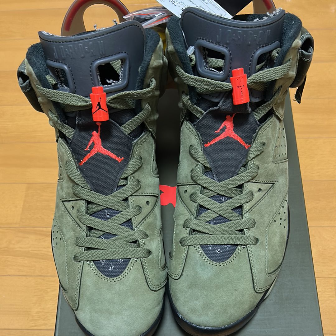Travis Scott × Nike Air Jordan 6 Retro "Medium Olive"