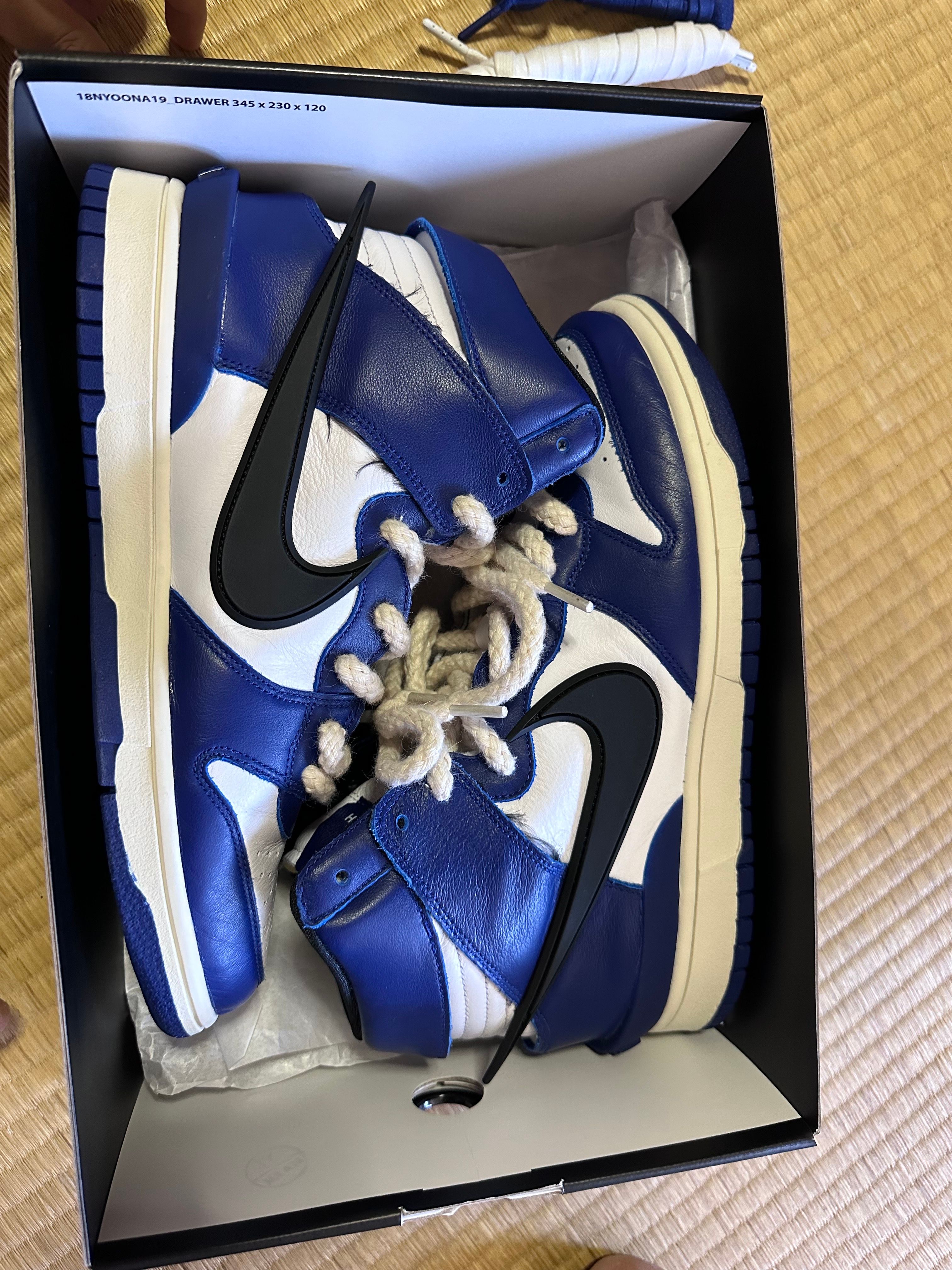 AMBUSH × NIKE DUNK HIGH "DEEP ROYAL"