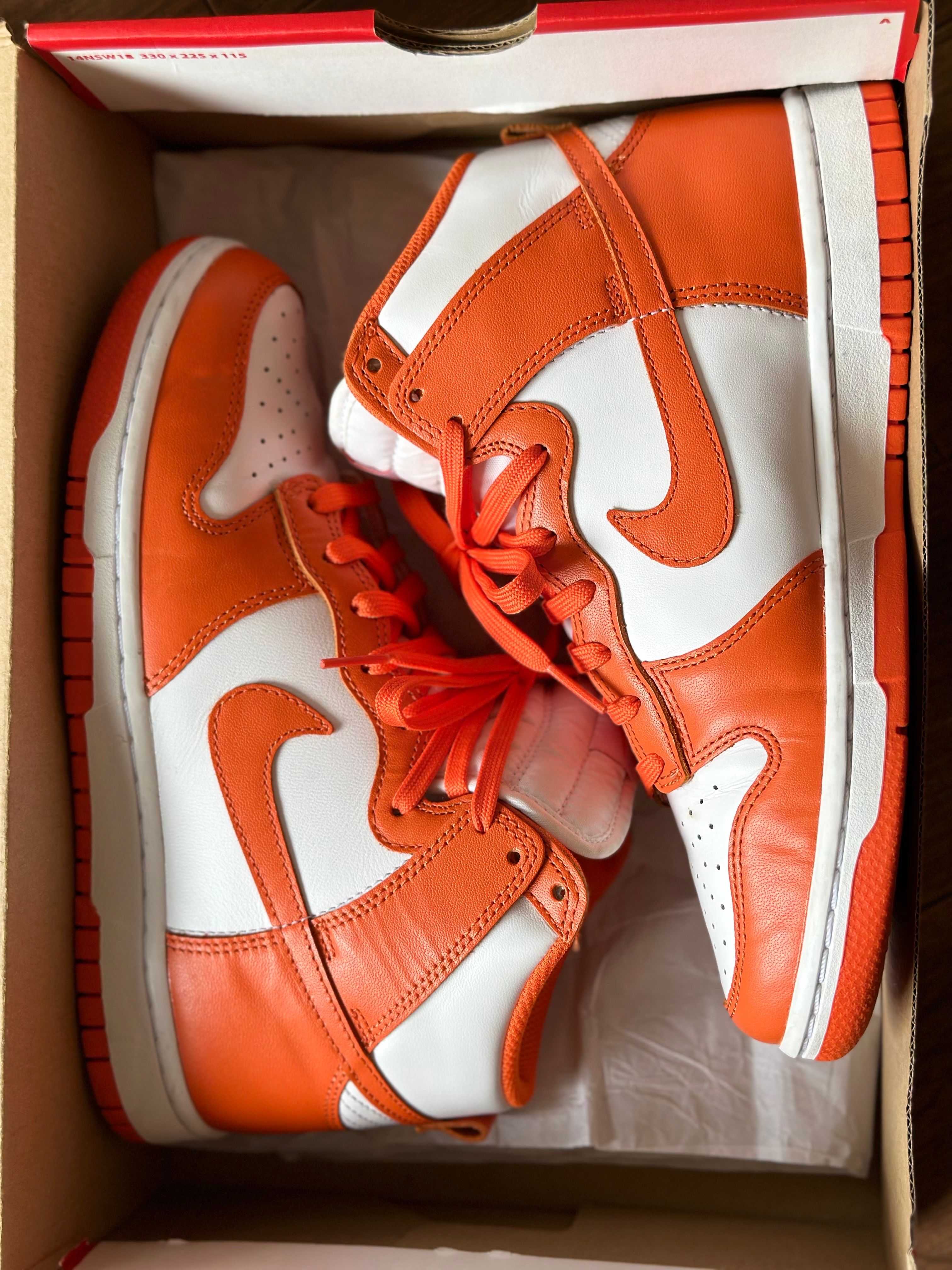 Nike Dunk High "Orange Blaze"