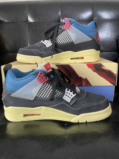 UNION × NIKE AIR JORDAN 4 "OFF NOIR"