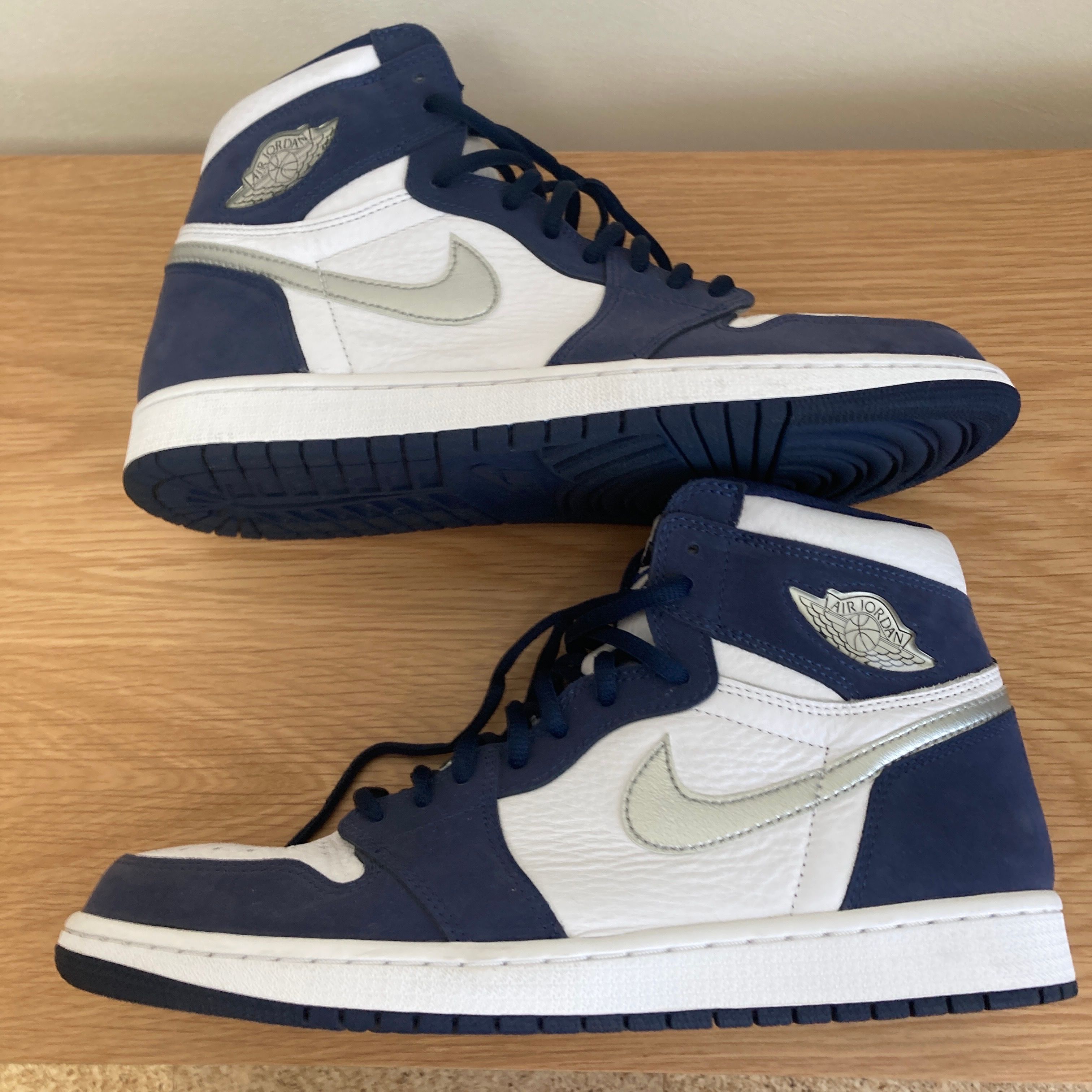 Nike Air Jordan 1 High OG CO.JP "White/Midnight Navy" (2020)(ブリーフケースなし)