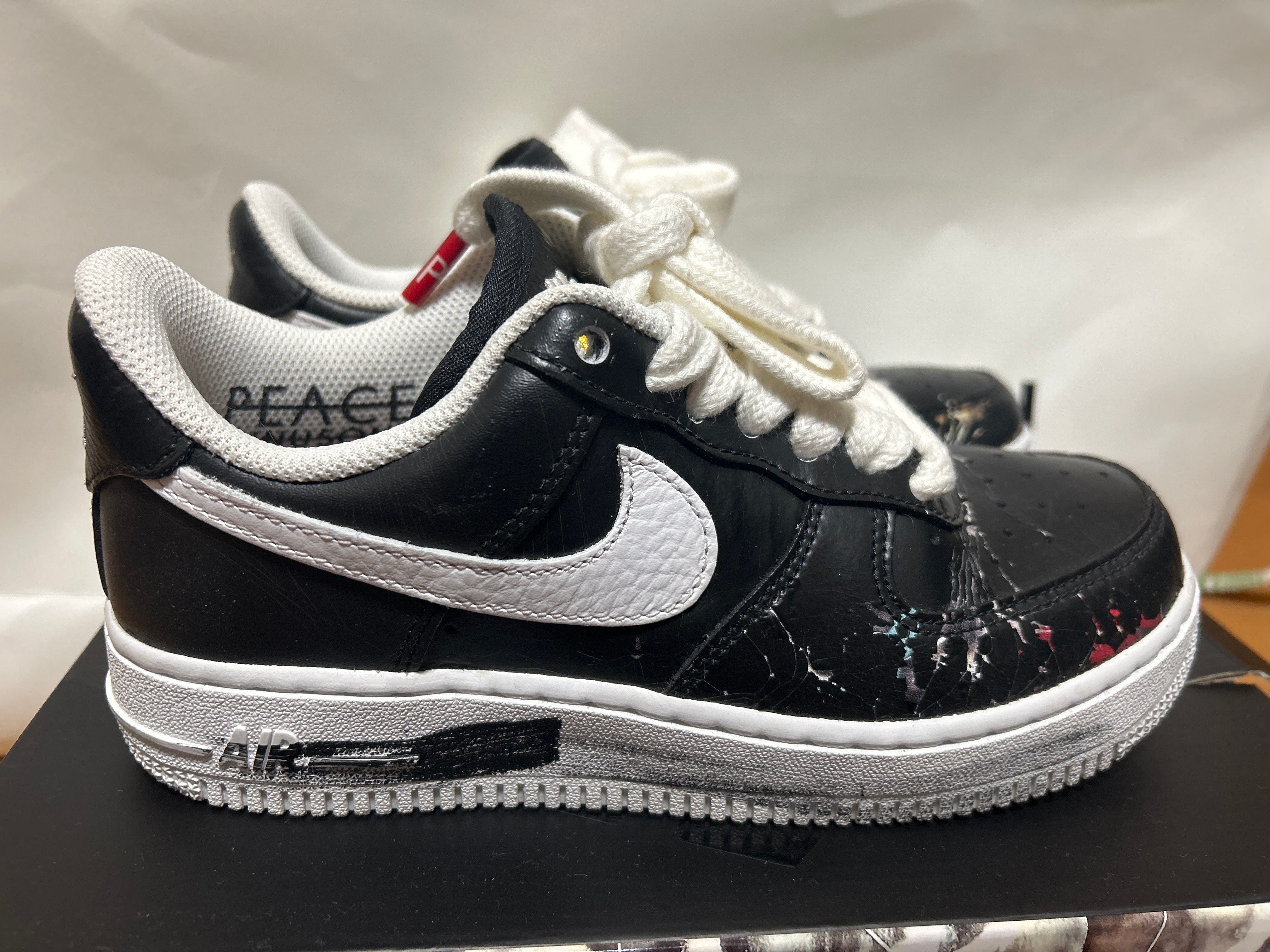 PEACEMINUSONE × Nike Air Force 1 Low Para Noise "Black" / G-DRAGON