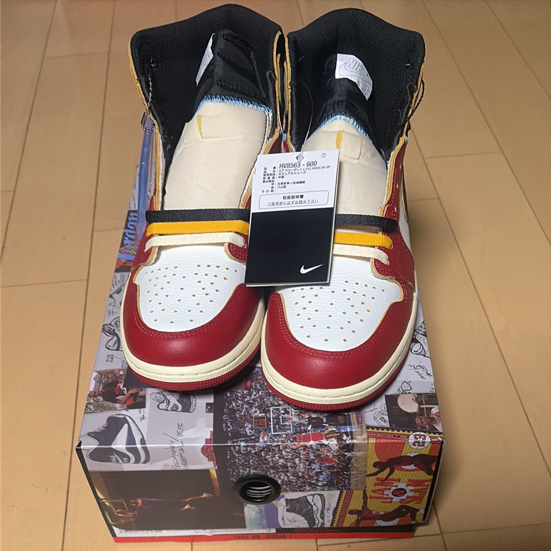 UNION × Nike Air Jordan 1 Retro High OG "Chicago/Shadow"