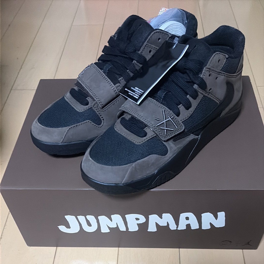 Travis Scott × Nike Jordan Jumpman Jack TR CJ1 T-Rexx "Black and Dark Mocha"