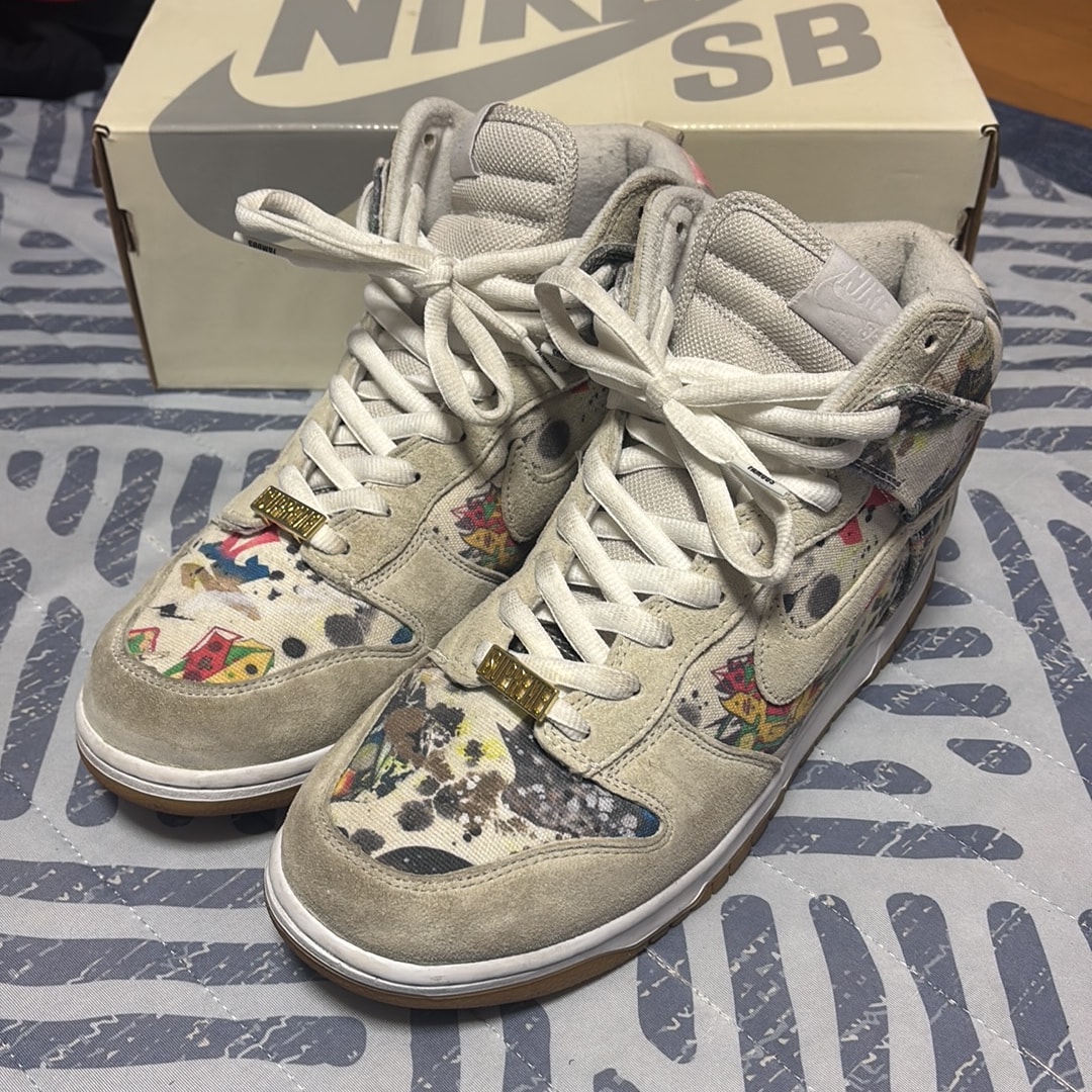 Supreme × Nike SB Dunk High "Rammellzee"