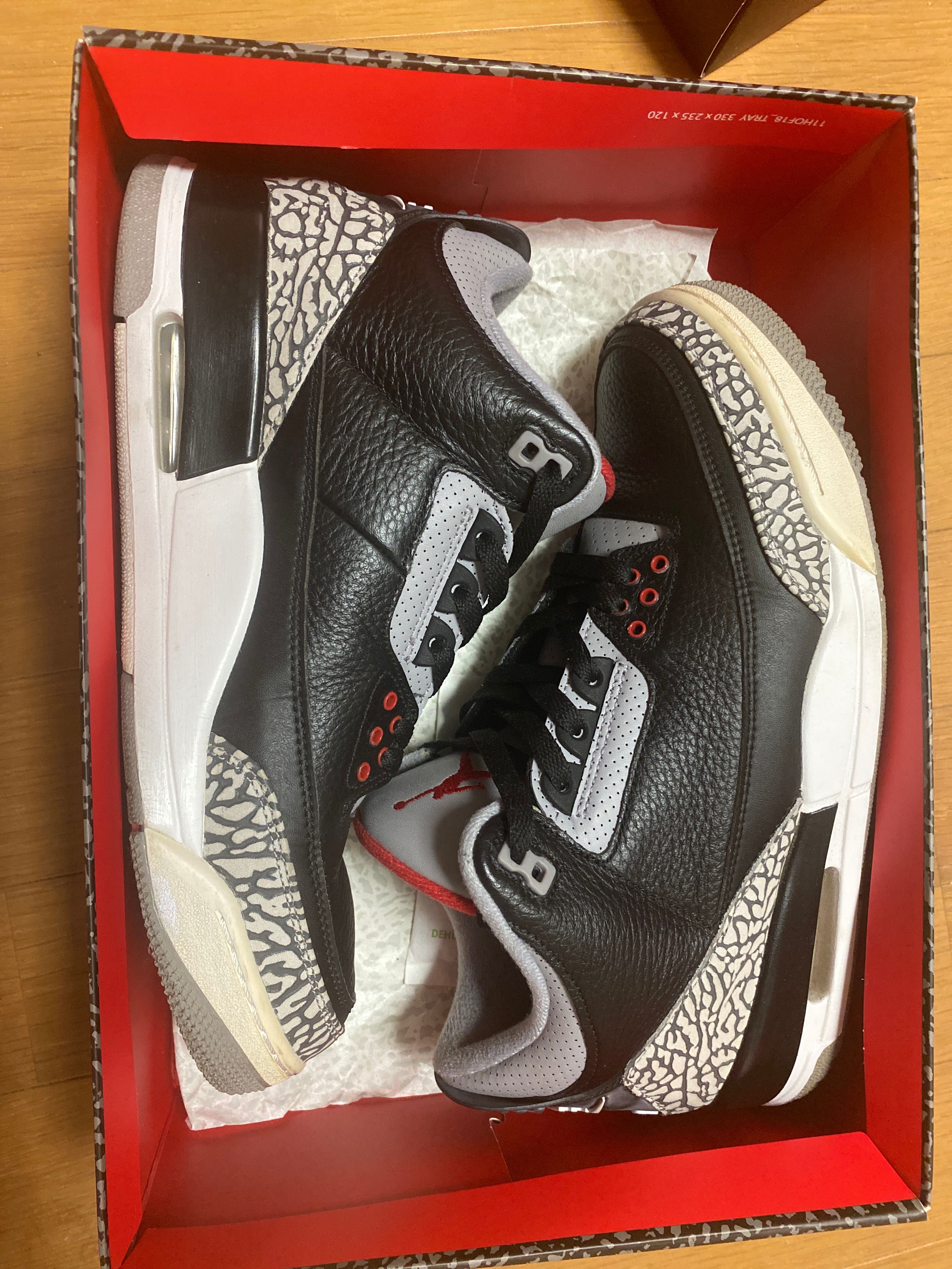 Nike Air Jordan 3 Retro OG "Black Cement" (2018)