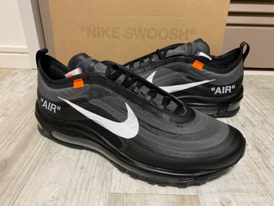 Off White Nike Air Max 97 black