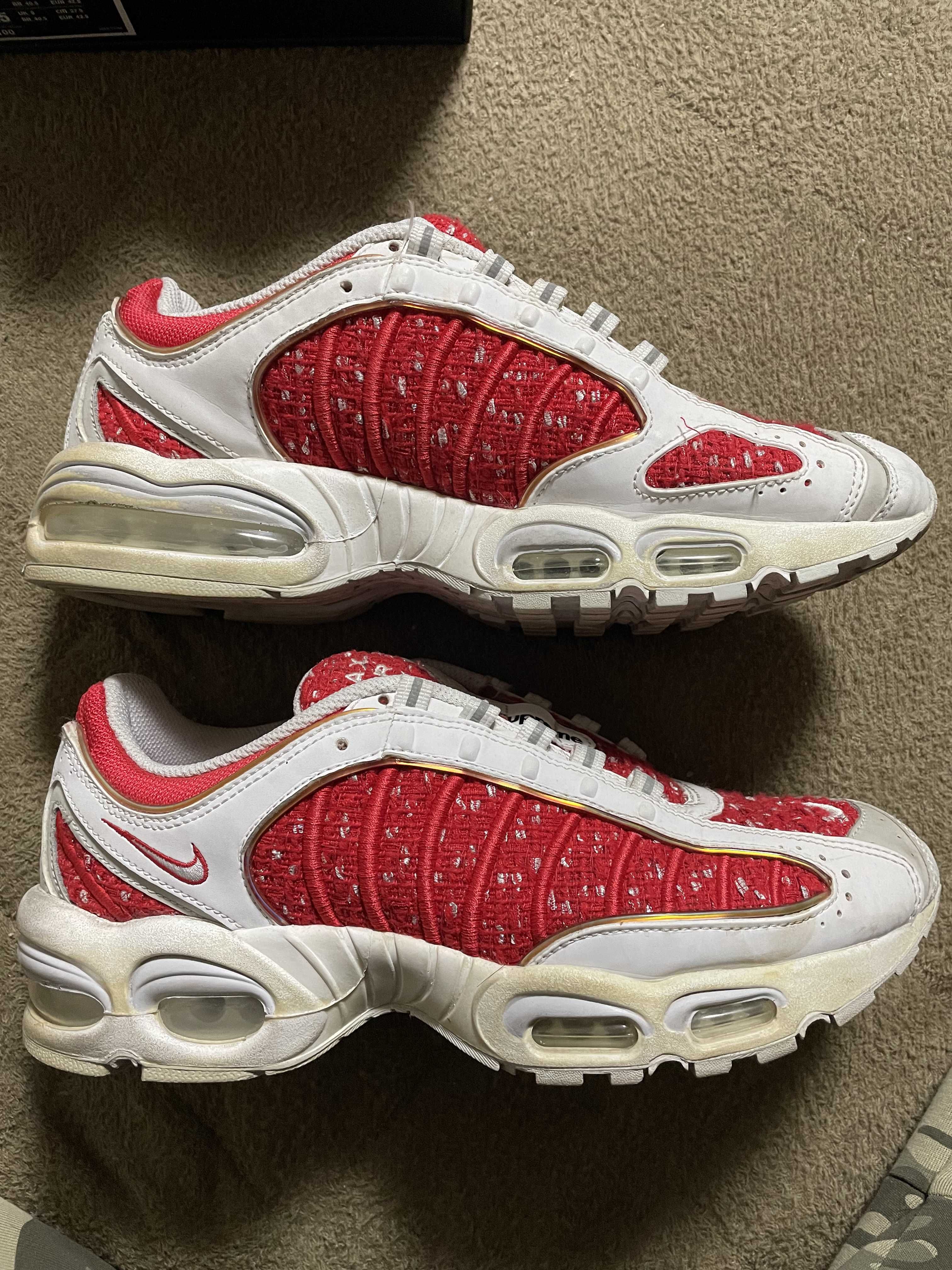 Supreme × Nike Air Max Tailwind 4 "Red"