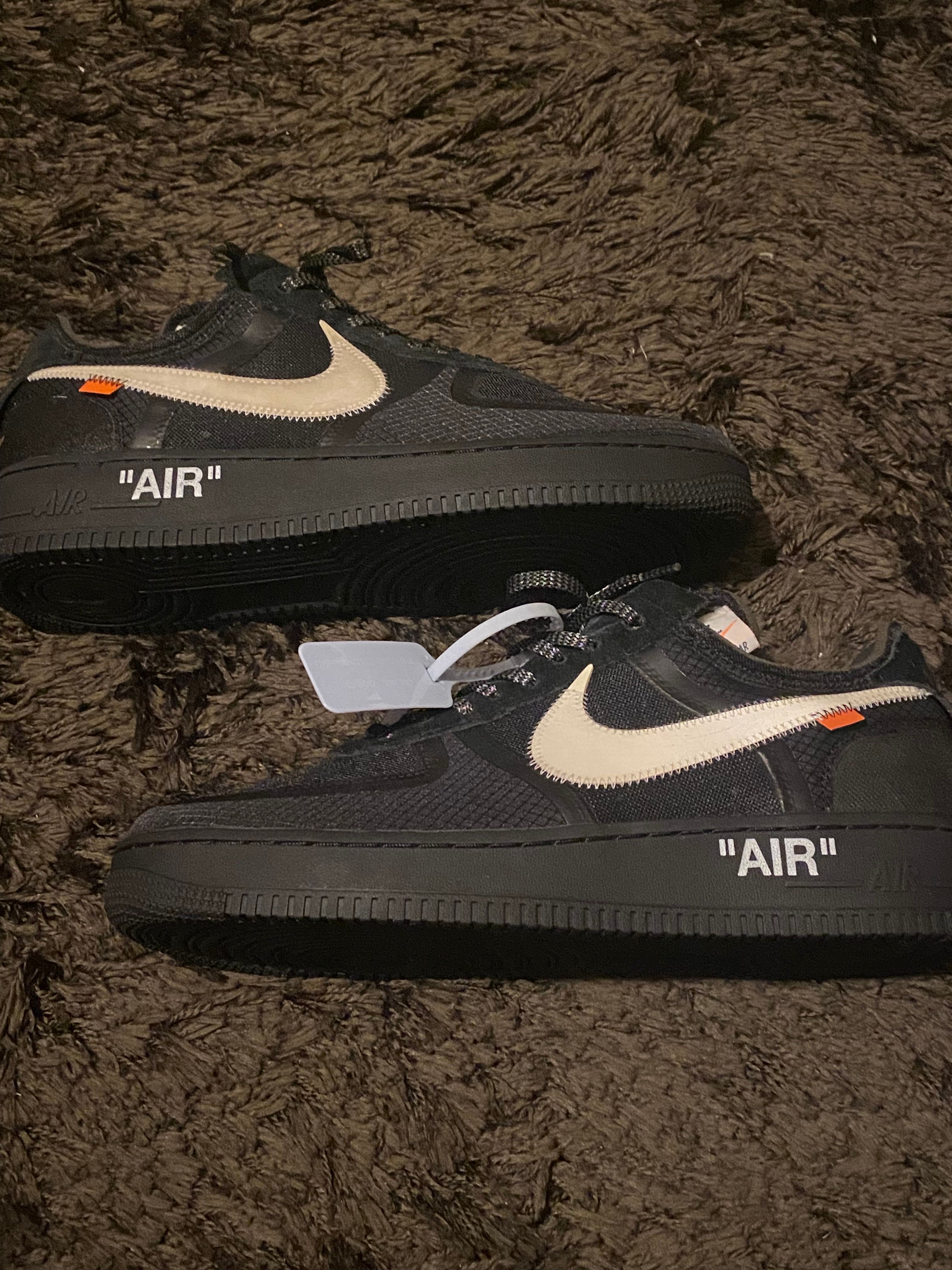Off-White × Nike Air Force 1 Low "Black"