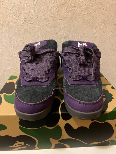A BATHING APE FLIP STA "Purple"