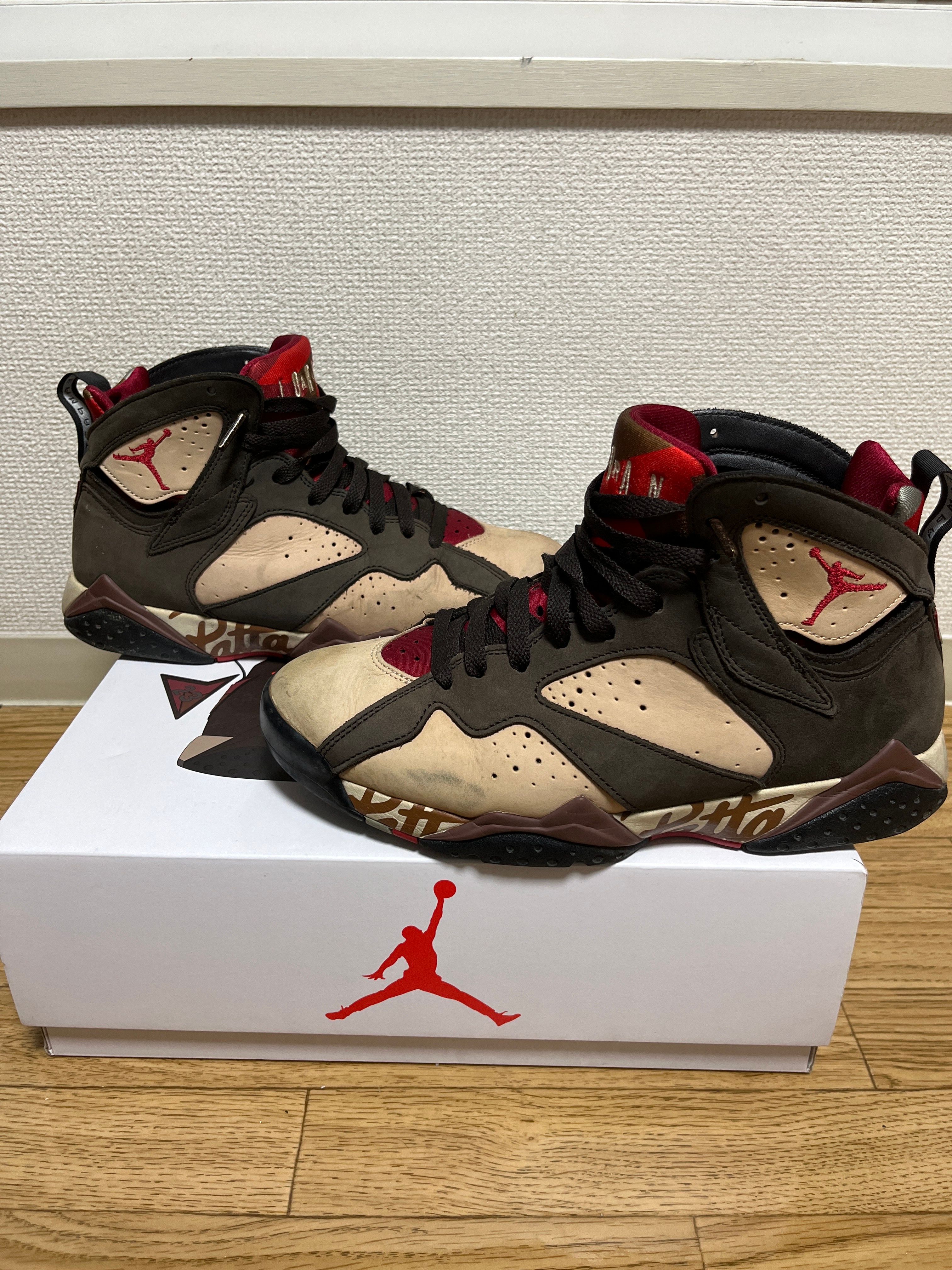 Patta × Nike Air Jordan 7 OG "Brown"