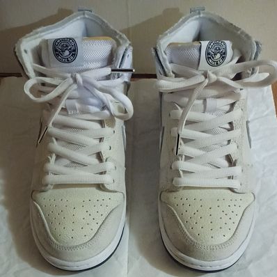 ANTIHERO × Nike SB Dunk High QS "White"