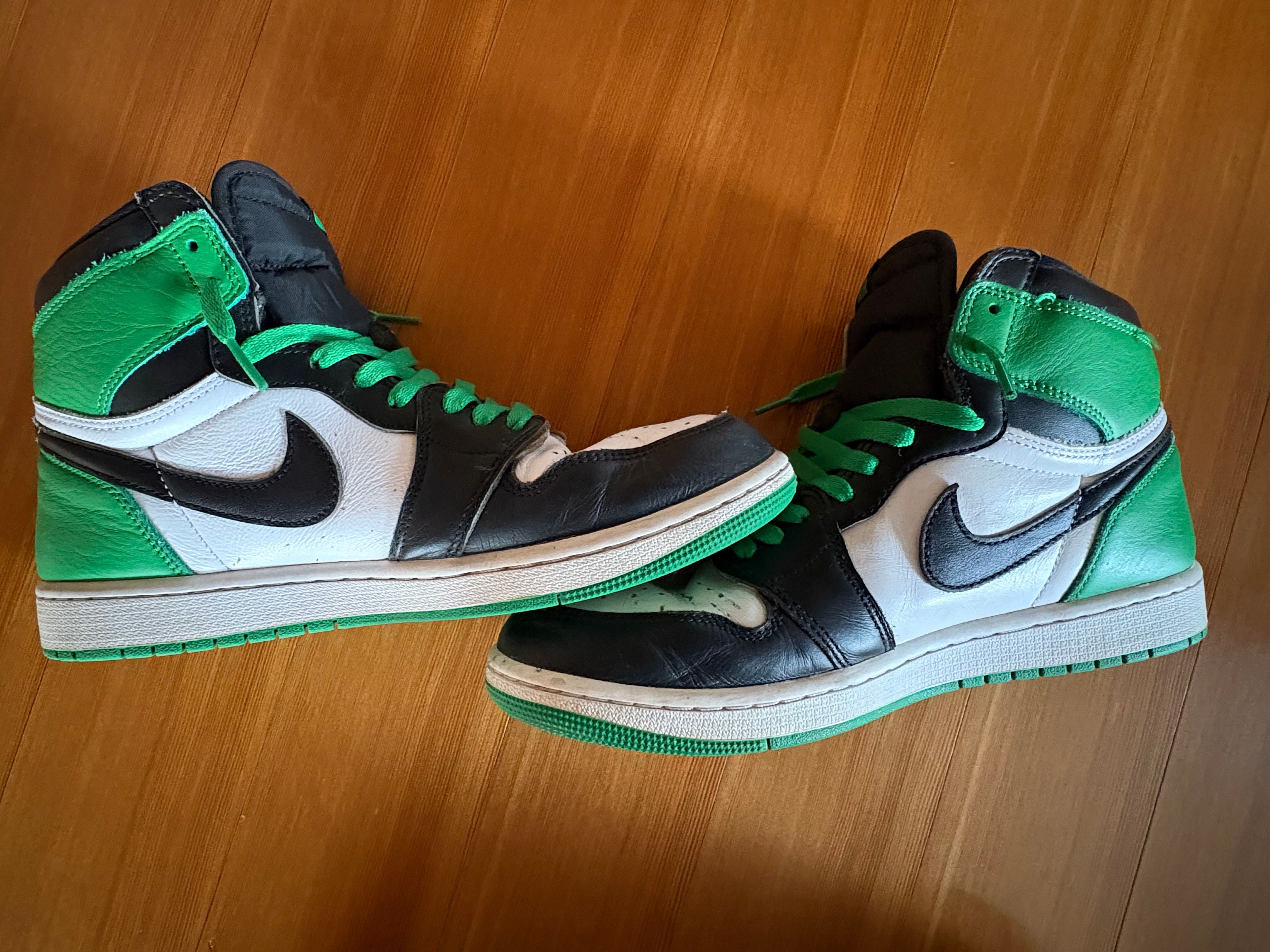 Nike Air Jordan 1 Retro High OG "Celtics/Black and Lucky Green" (2023)