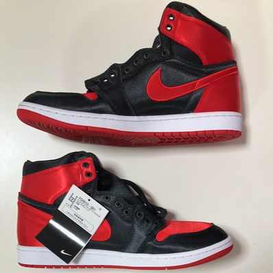 Nike Women's Air Jordan 1 Retro High OG "Satin Bred"