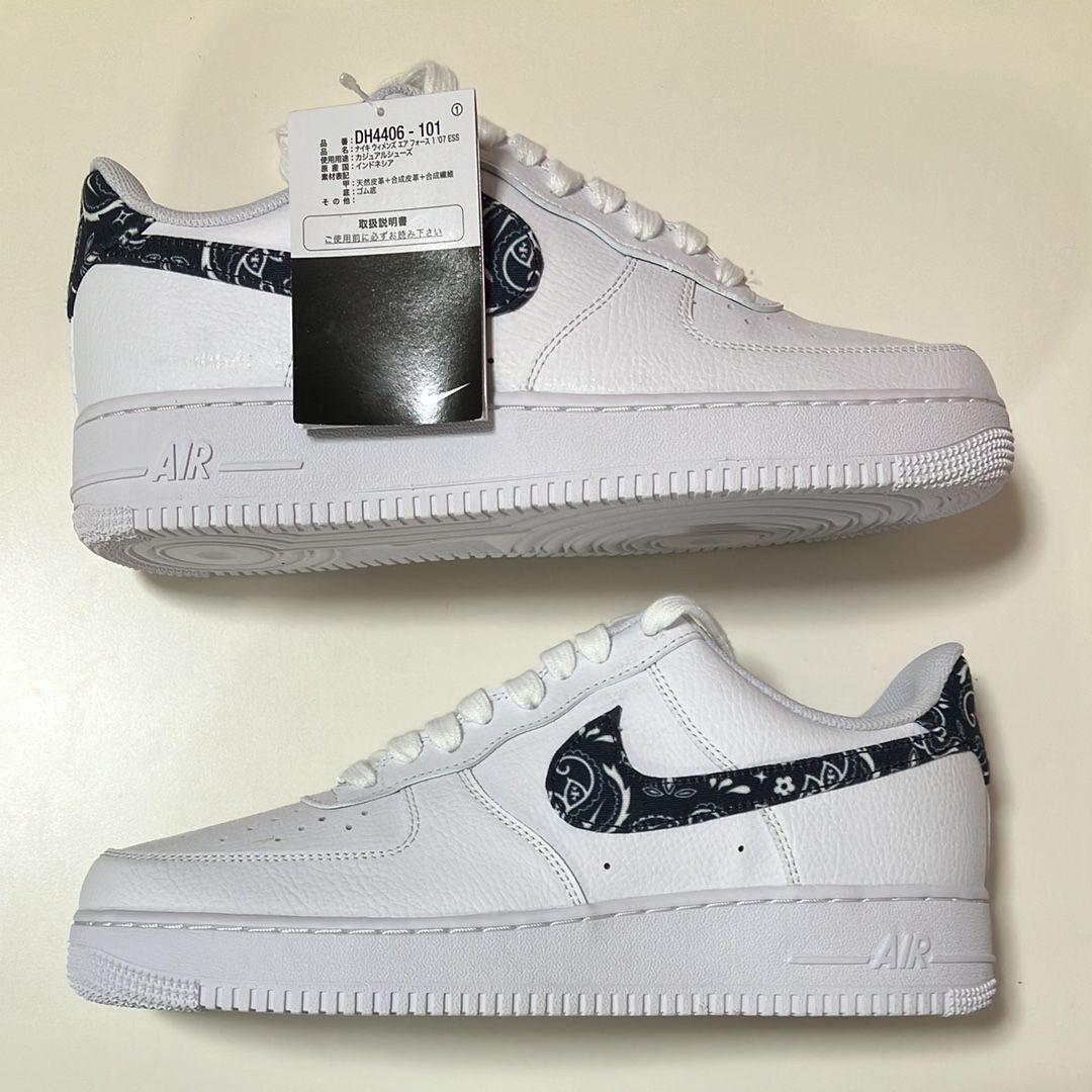 Nike Women's Air Force 1 Low '07 Essential "Black Paisley"