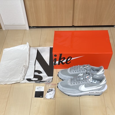 Fragment × sacai × Nike LD Waffle "Light Smoke Grey"