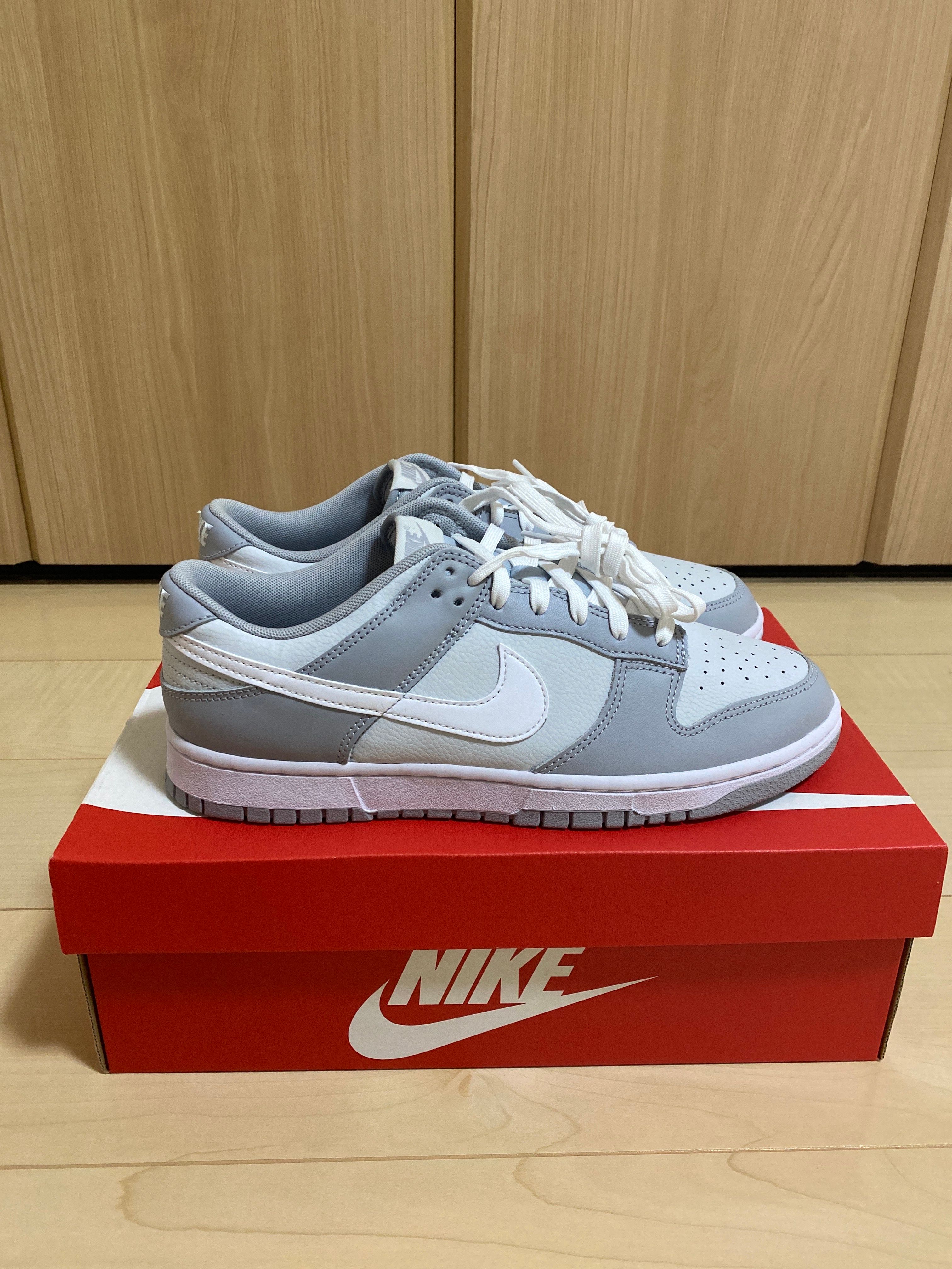 Nike Dunk Low "Pure Platinum/White/Wolf Gray"