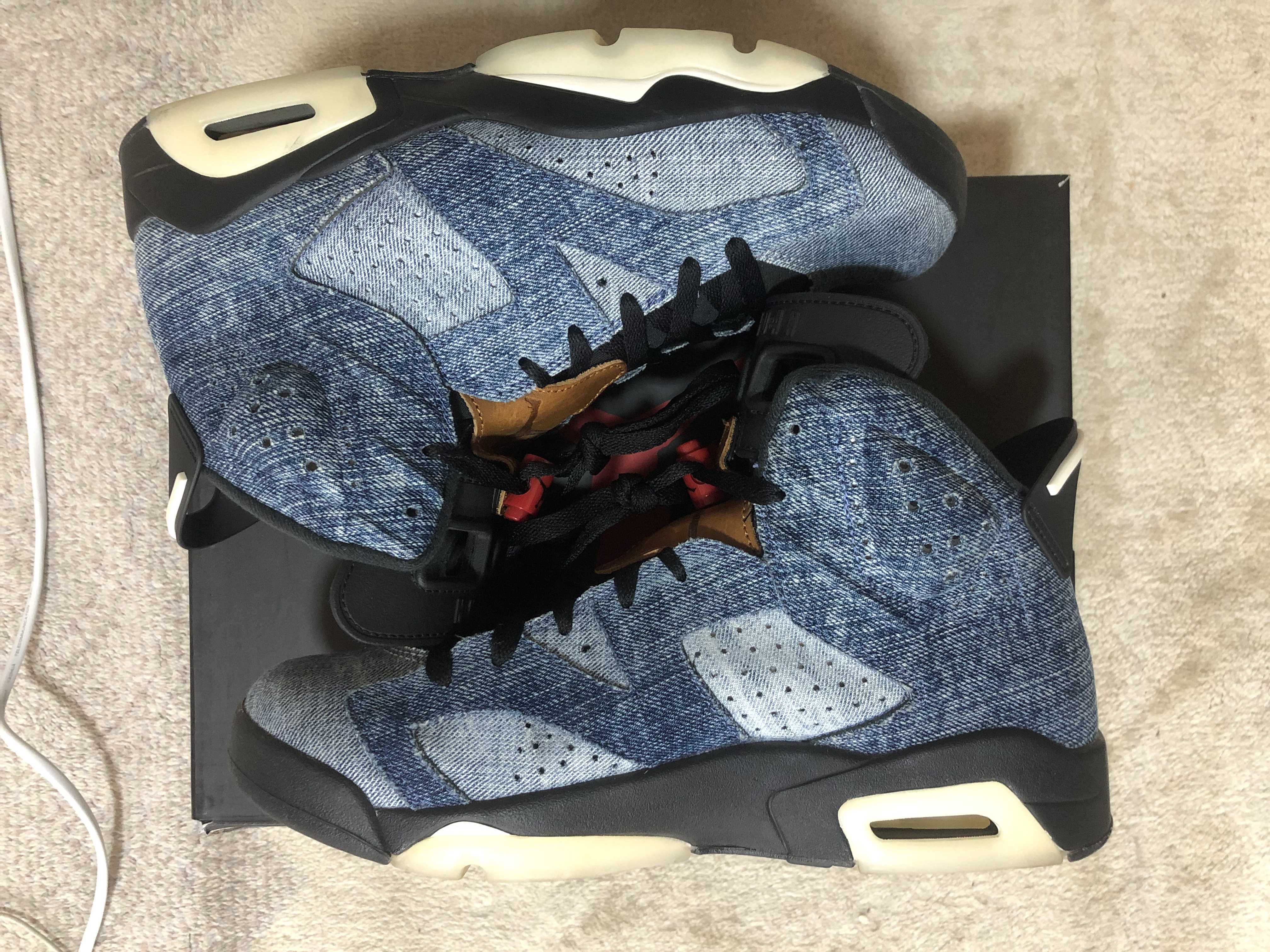 NIKE AIR JORDAN 6 "WASHED DENIM"