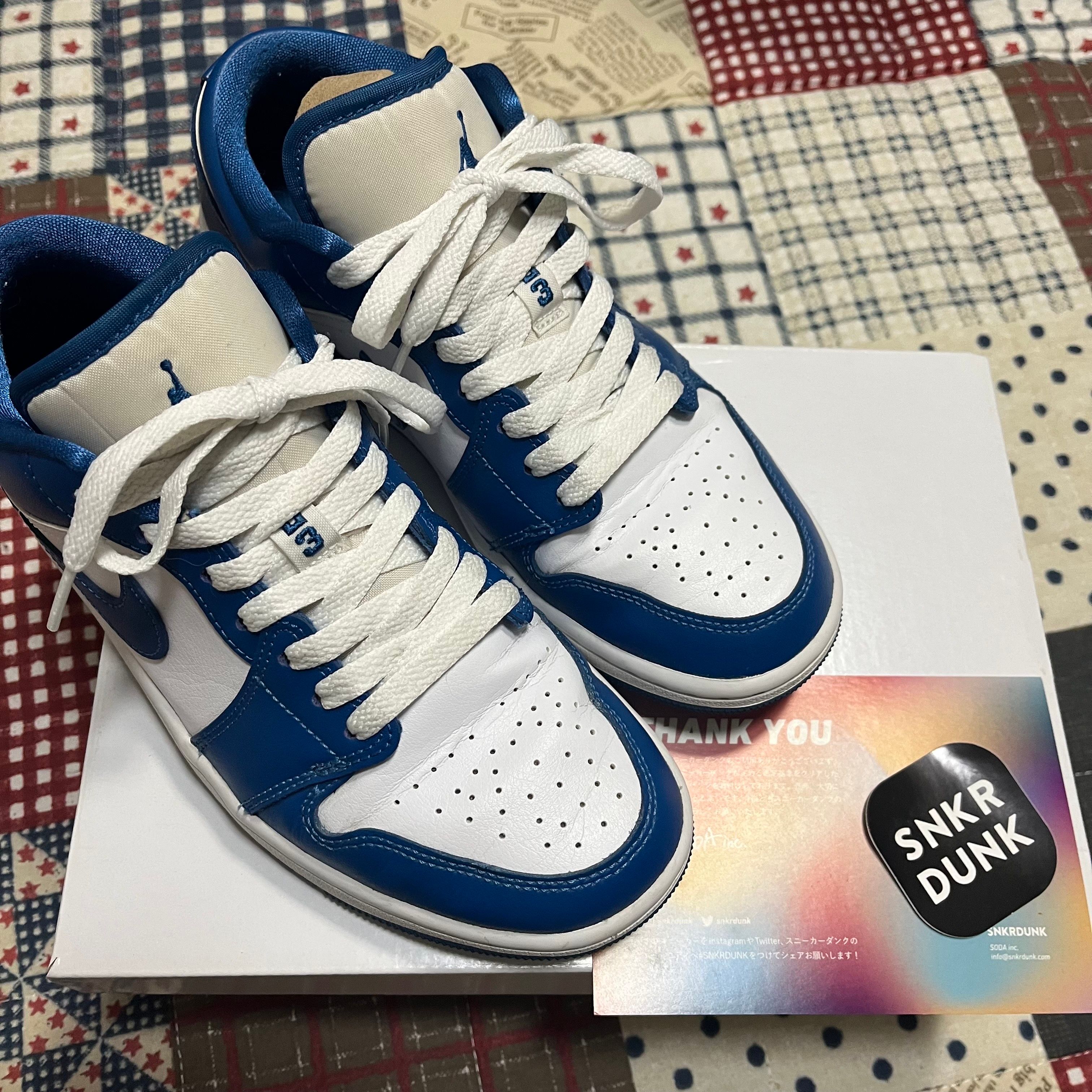 Nike Women's Air Jordan 1 Low "Marina Blue"