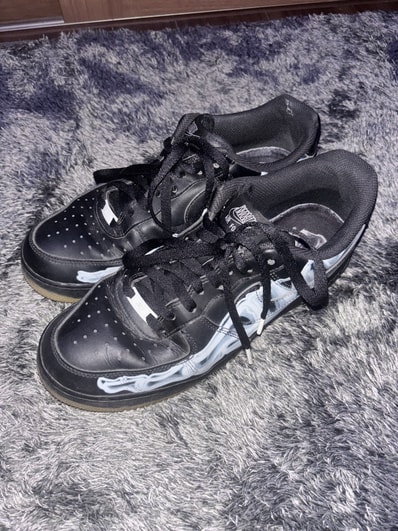 Nike Air Force 1 Low "Black Skeleton"
