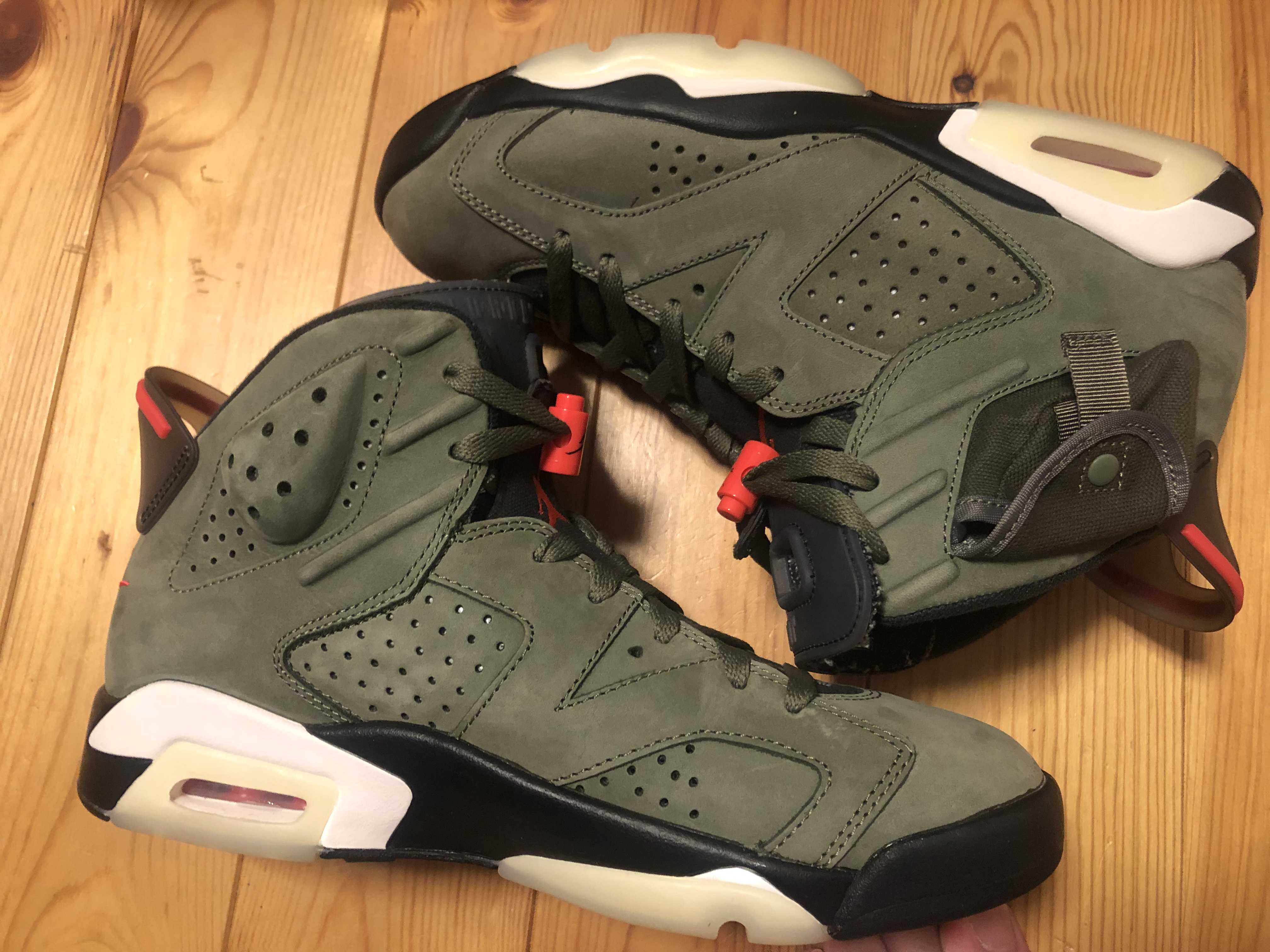 Travis Scott × Nike Air Jordan 6 Retro "Medium Olive"