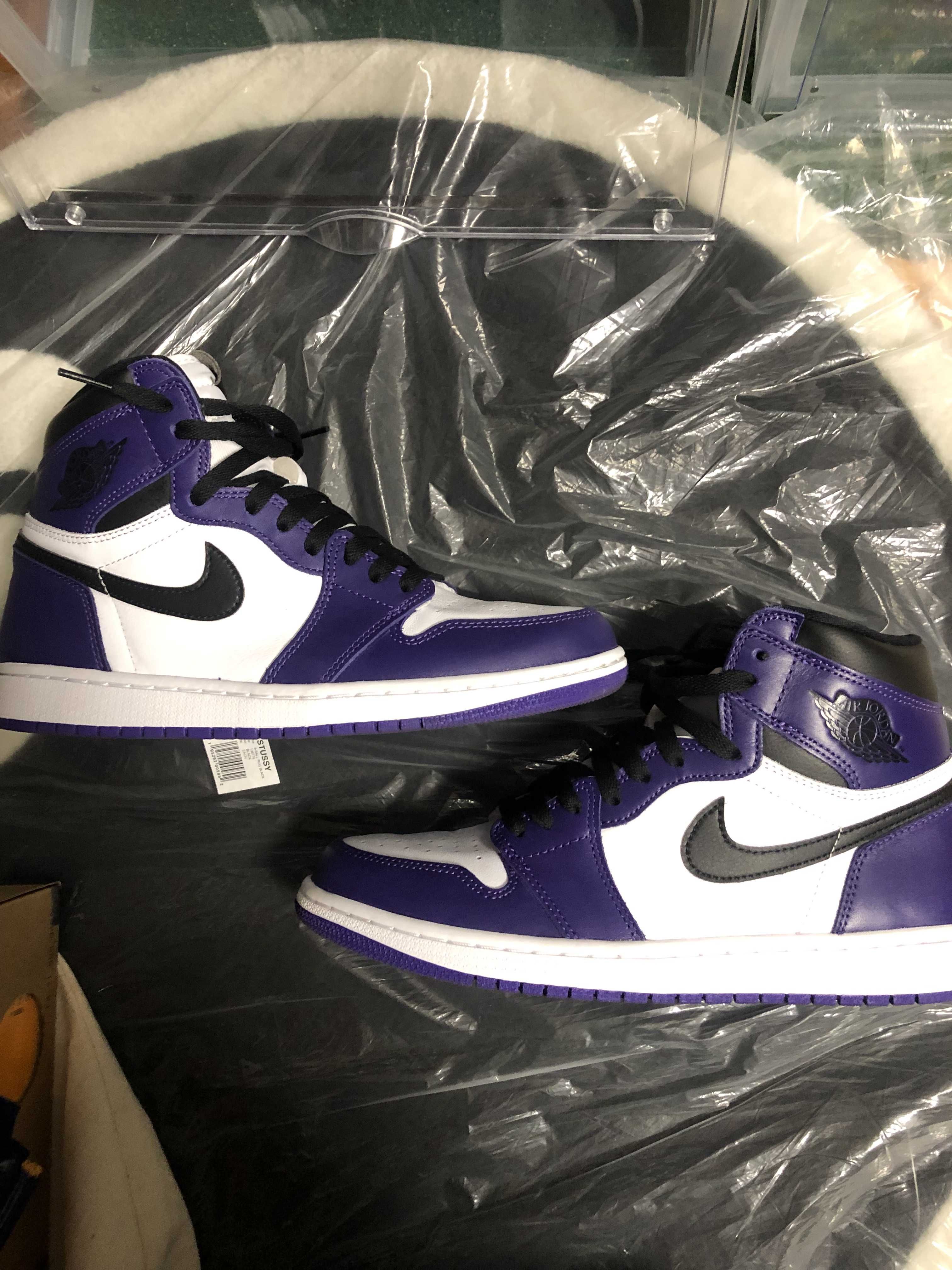 Nike Air Jordan 1 Retro High OG "Court Purple White/Black" (2020)