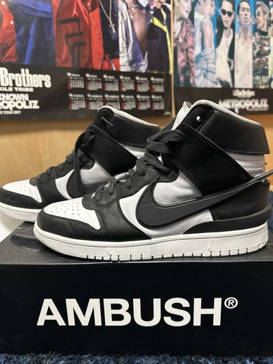 AMBUSH × Nike Dunk High "Black"