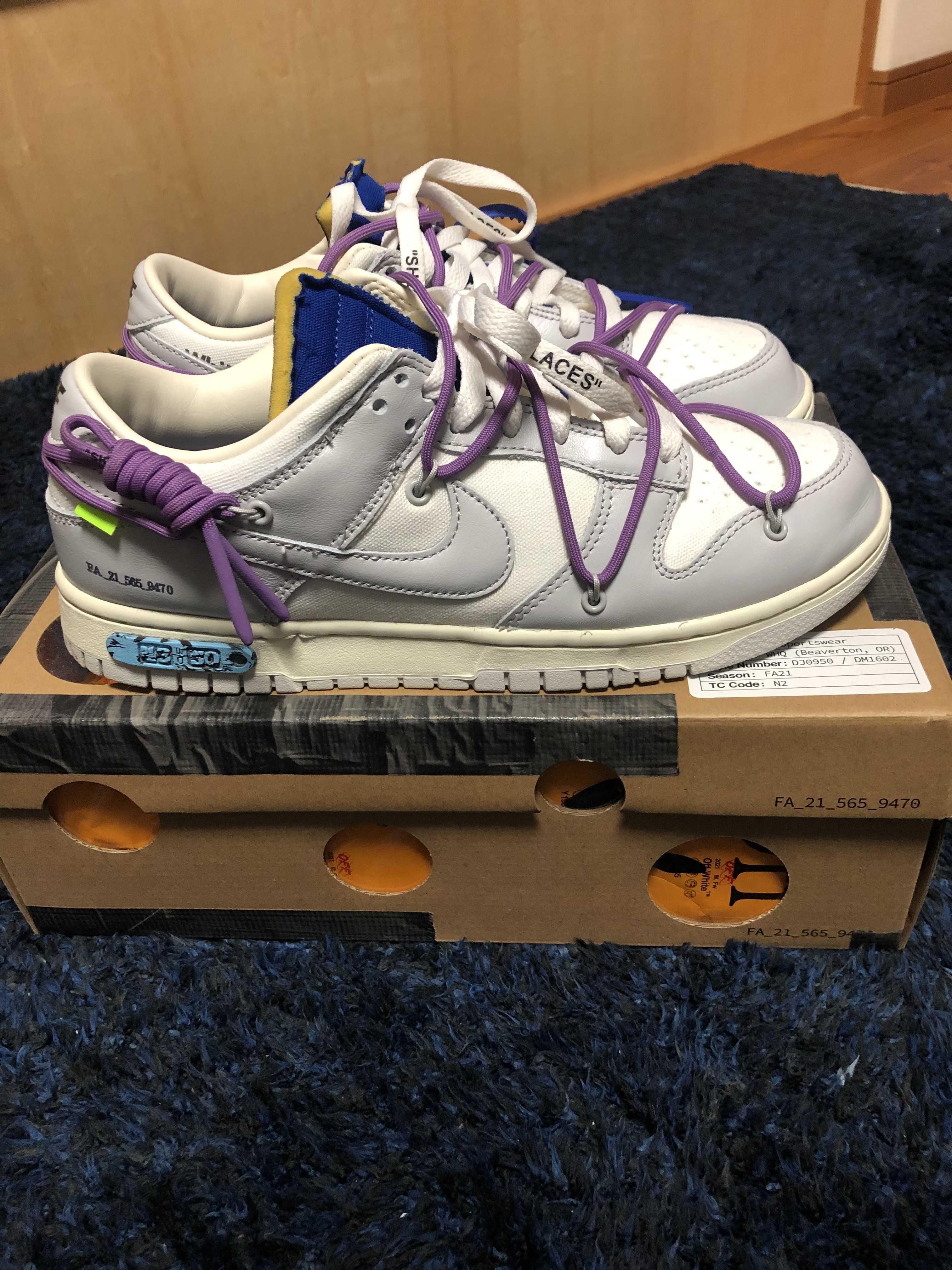 Off-White × Nike Dunk Low 1 of 50 "Lot.48"
