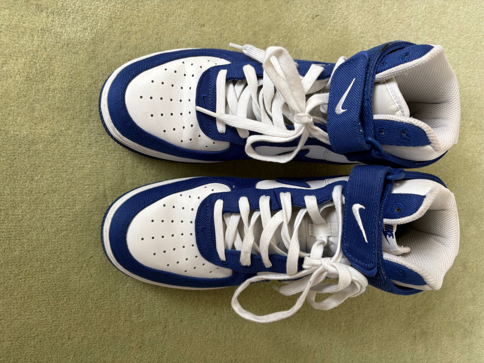Nike Air Force 1 High EMB "Dodgers"