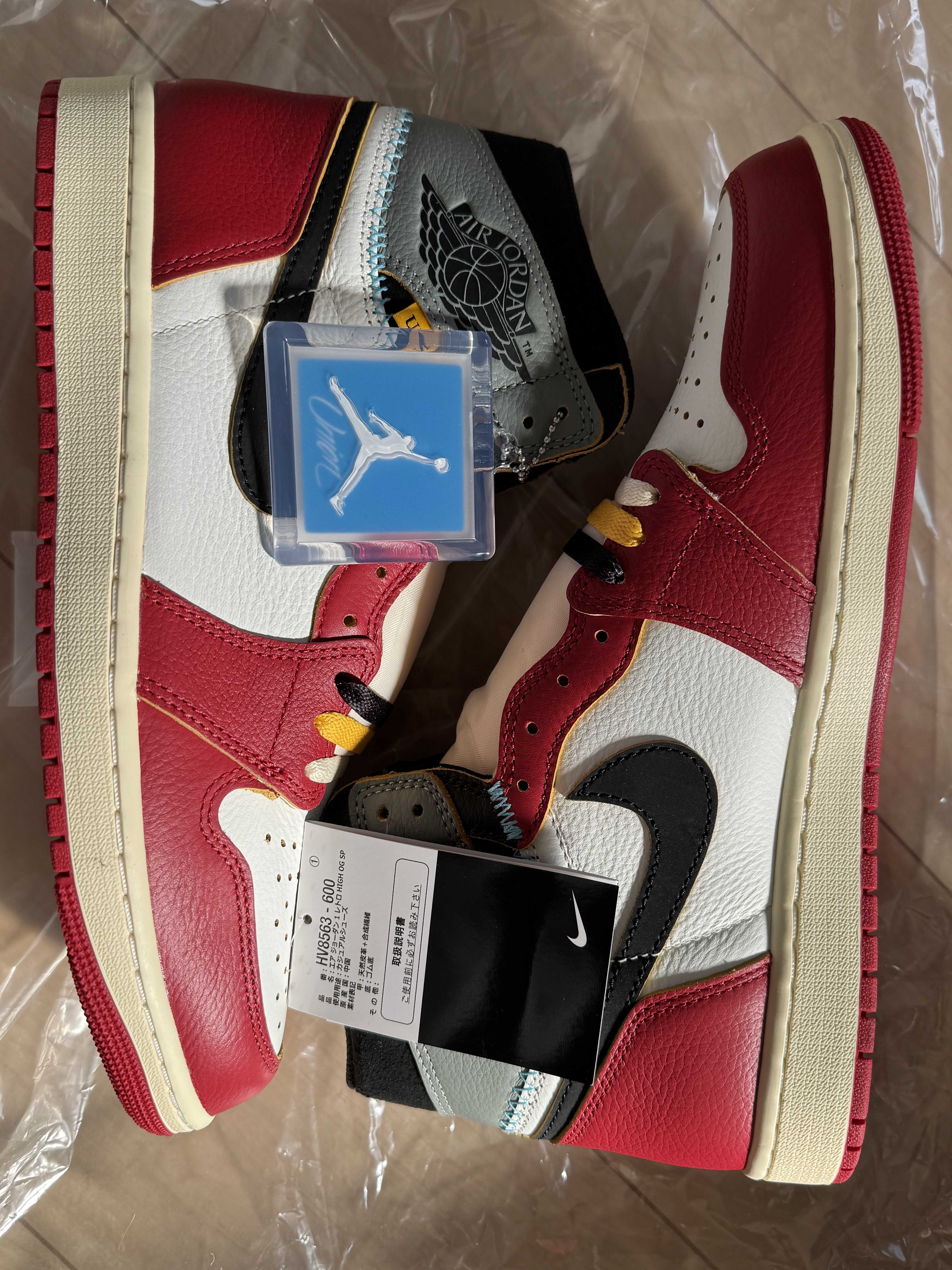 UNION × Nike Air Jordan 1 Retro High OG "Chicago/Shadow"