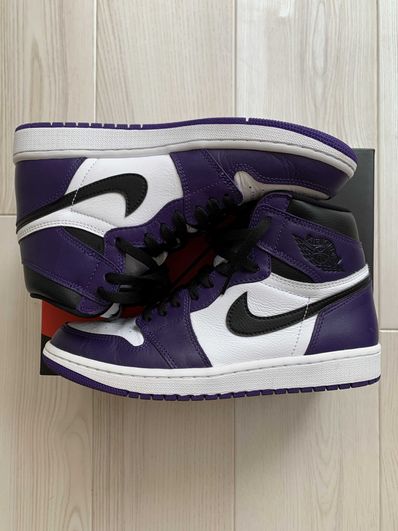 Nike Air Jordan 1 Retro High OG "Court Purple White/Black" (2020)