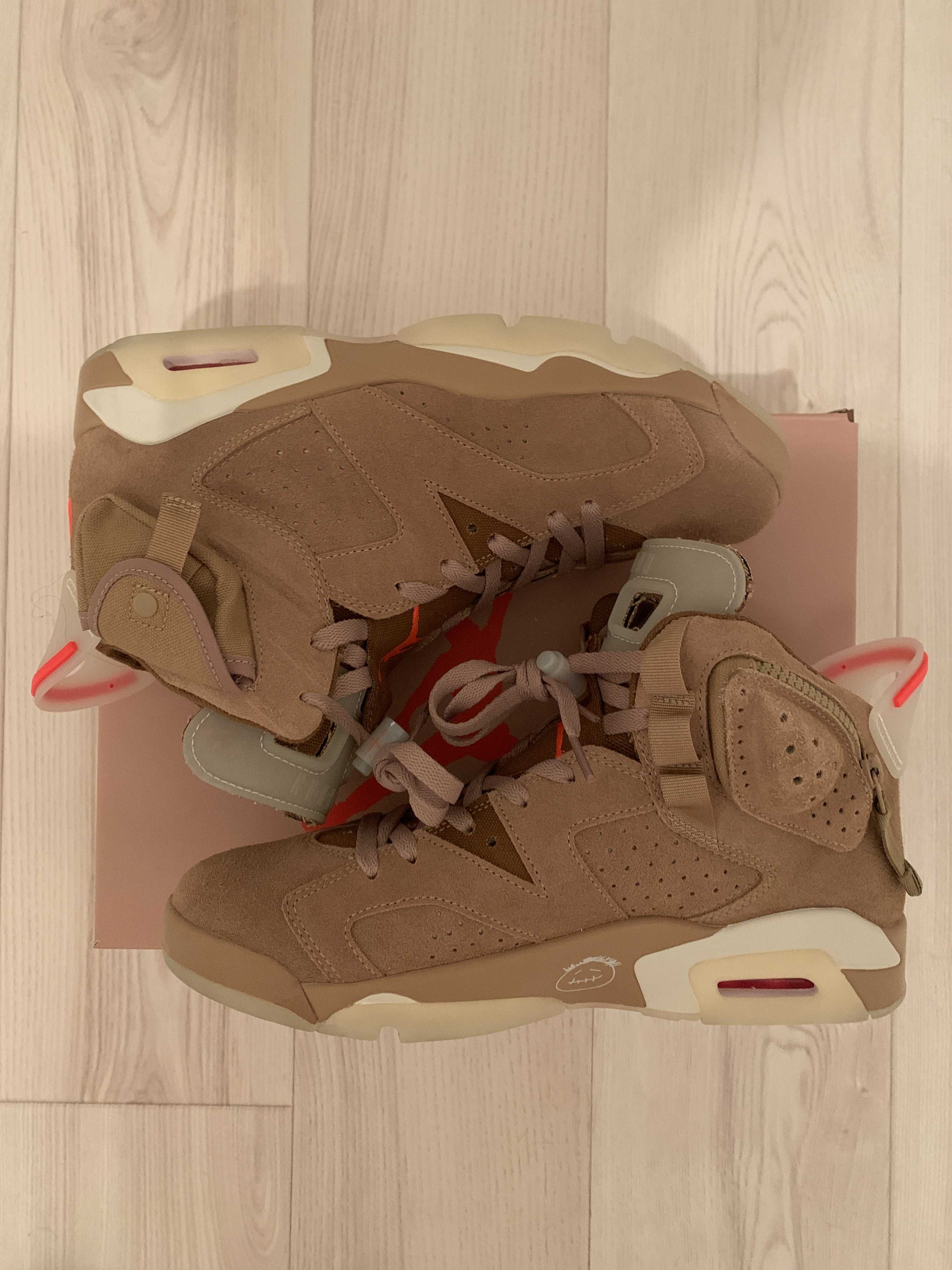 Travis Scott × Nike Air Jordan 6 "British Khaki"