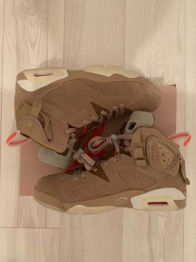 Travis Scott × Nike Air Jordan 6 "British Khaki"