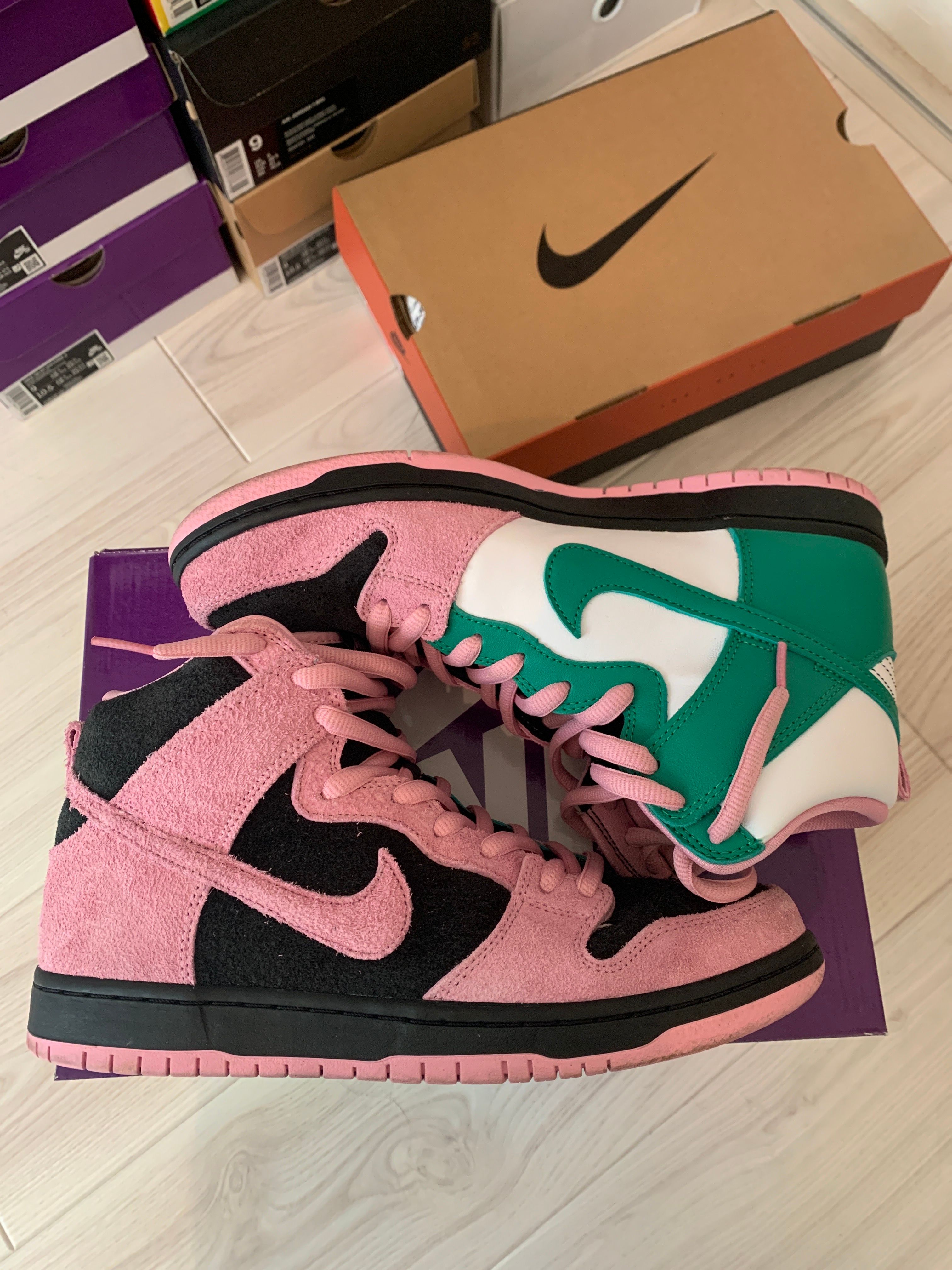 Nike SB Dunk High Pro PRM "Invert Celtics"