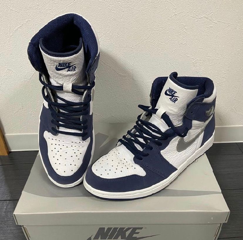 Nike Air Jordan 1 High OG CO.JP "White/Midnight Navy" (2020)(ブリーフケースなし)
