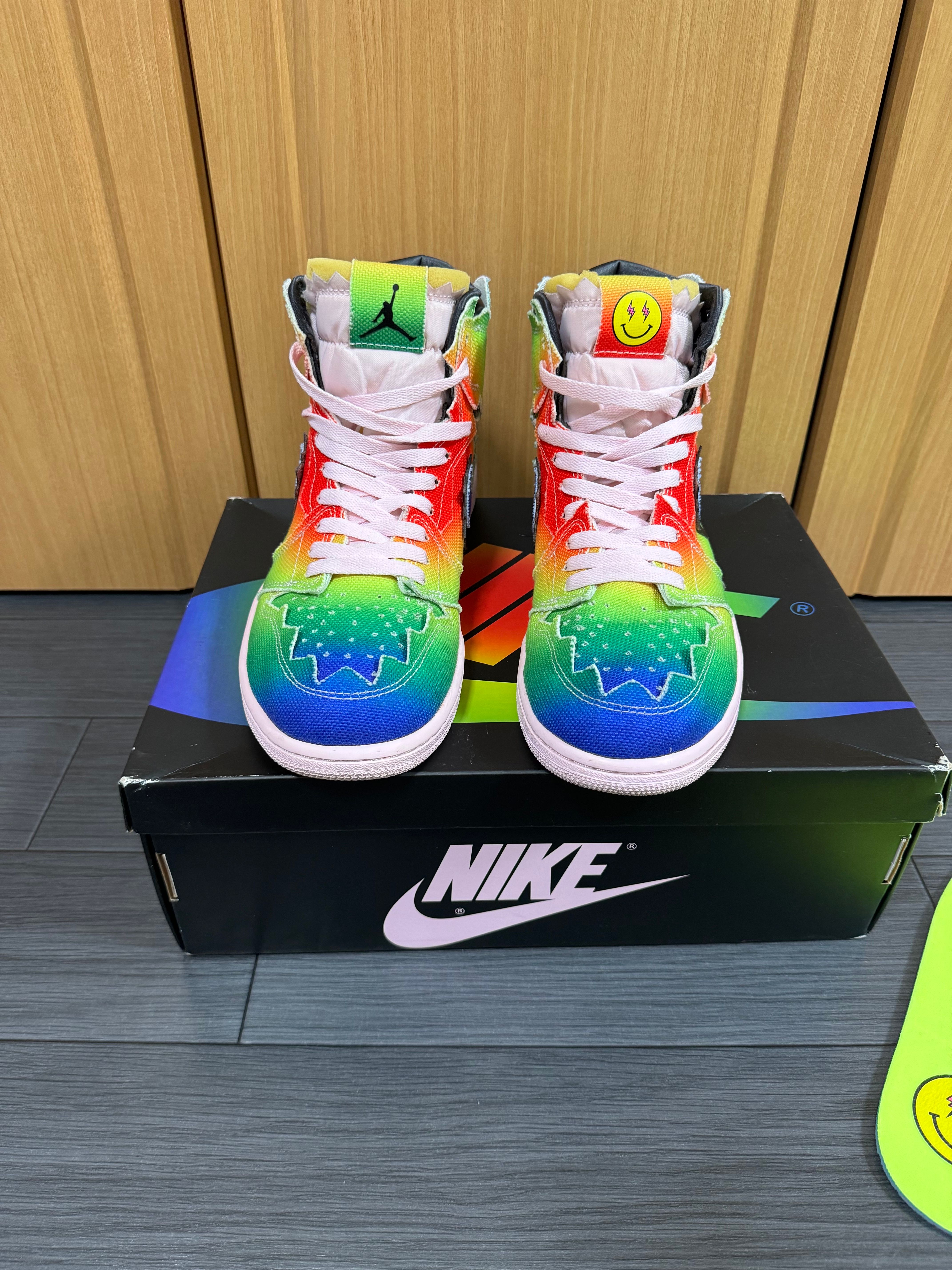 J Balvin × Nike Air Jordan 1 High OG "Rainbow"