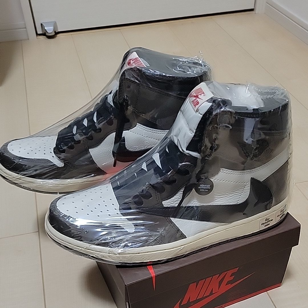 Travis Scott × Nike Air Jordan 1 Retro High OG TS SP "Sail/Dark Mocha"