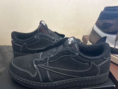 Travis Scott × Nike Air Jordan 1 Low OG SP "Black Phantom"