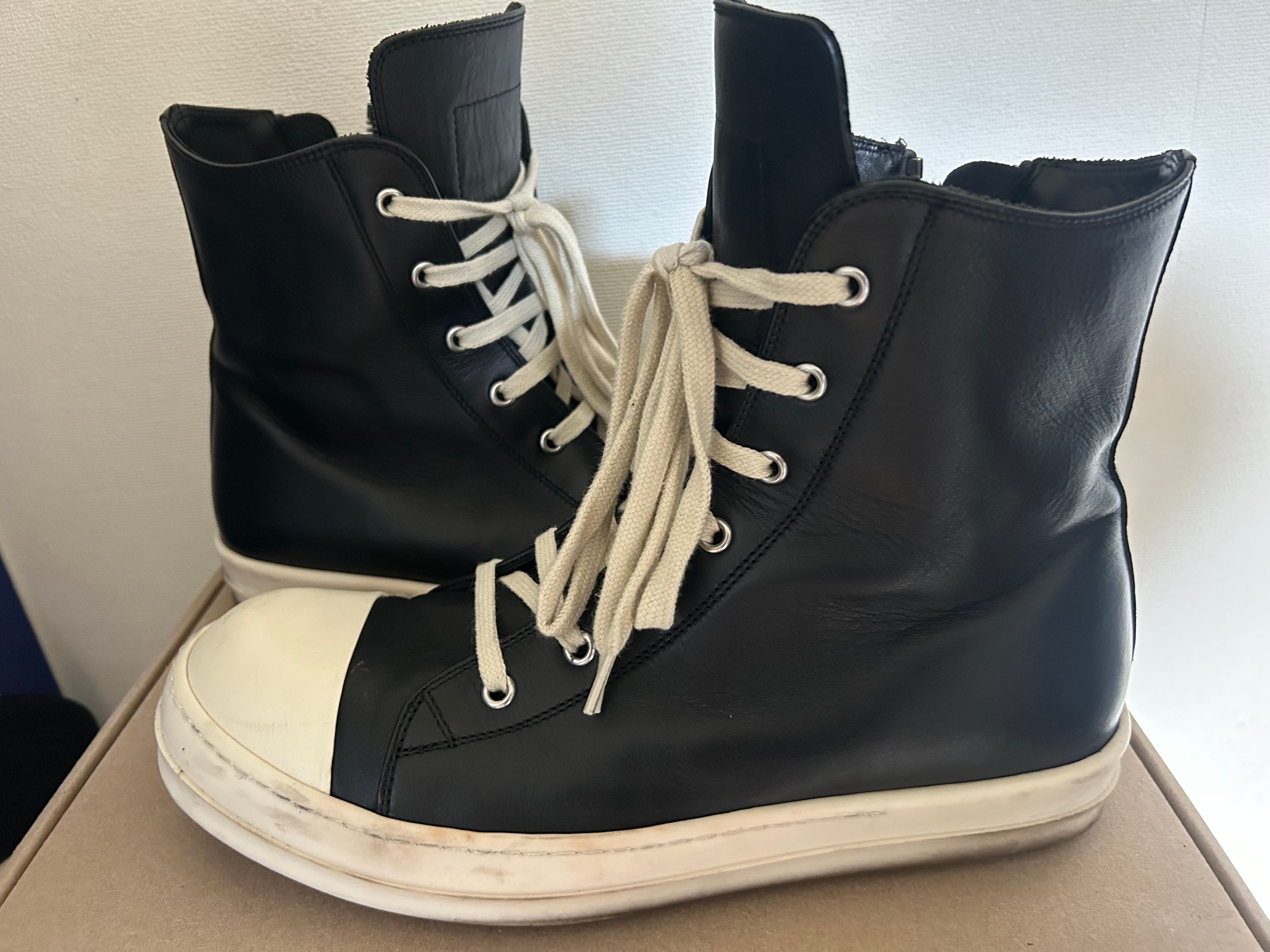 Rick Owens Sneakers "Black/Milk"