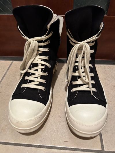 Rick Owens DRKSHDW Sneaks "Black/Pearl/Milk"