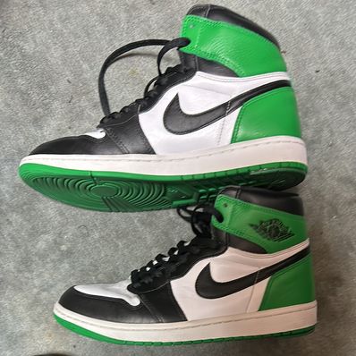 Nike Air Jordan 1 Retro High OG "Celtics/Black and Lucky Green" (2023)