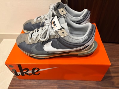 sacai × Nike Zoom Cortez "Iron Grey"