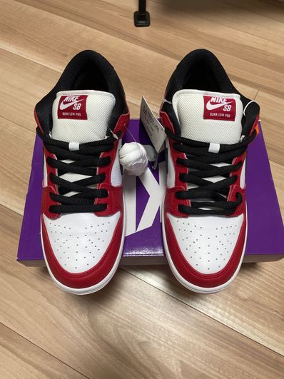 Nike SB Dunk Low Pro "J-Pack Chicago/Varsity Red and White"